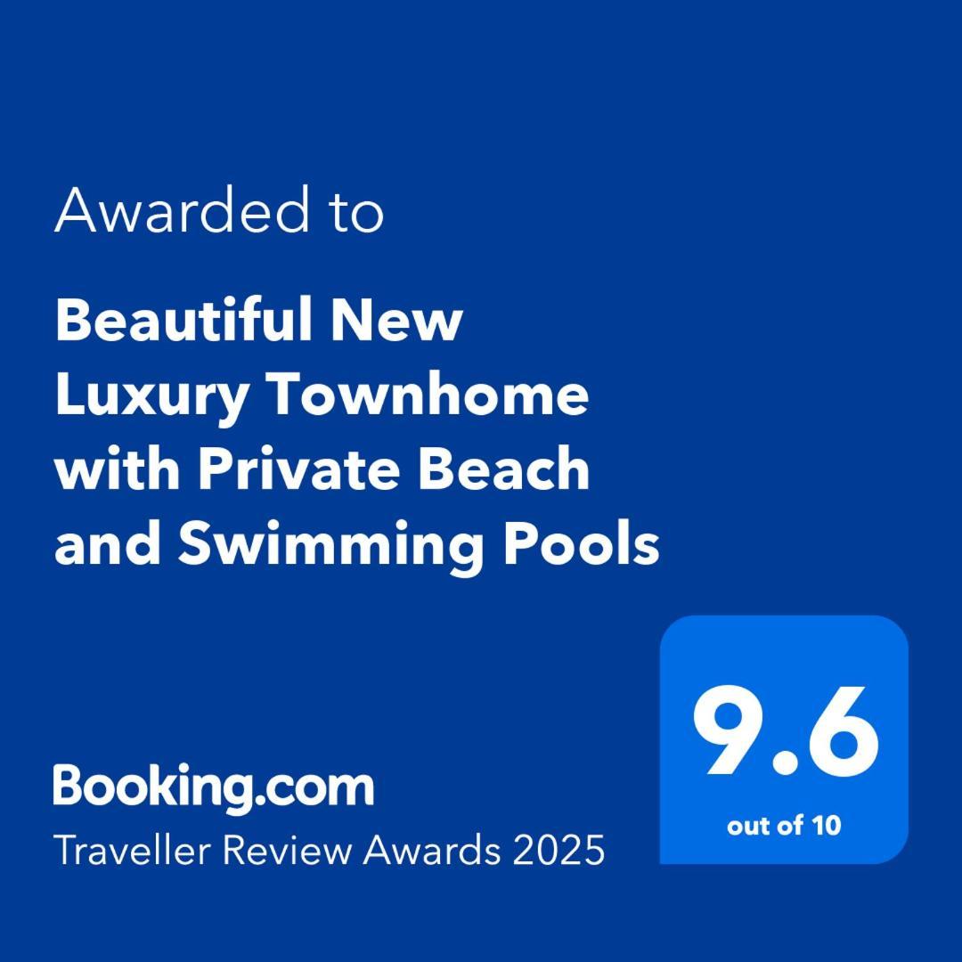 Beautiful New Luxury Townhome With Private Beach And Swimming Pools 러스킨 외부 사진